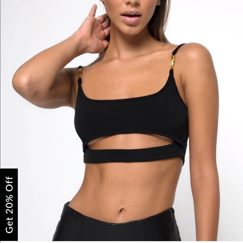 Black Crop Top